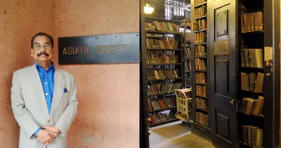 At The Asiatic Society, Kolkata