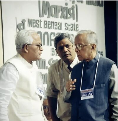 Three Shades of Red: Jyoti Basu, Buddhadeb Bhattacharya, and Sitaram Yechury — Divergent Marxist Paths in Indian Politics