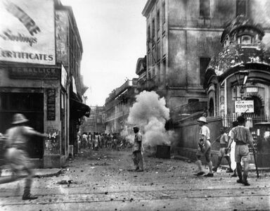 The Swadeshi movement resulted in burning of shops which sold foreign goods