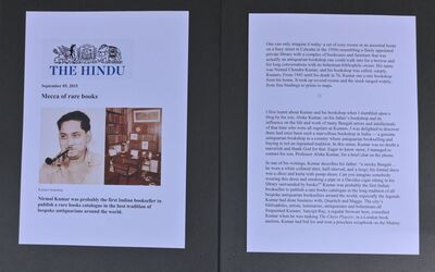 The Hindu. September 2015. Nirmal Chandra Kumar — A Tribute. Pradeep Sebastian.