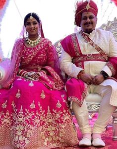 Abhishek and Aastha Marriage. Rajasthan. January 2023.