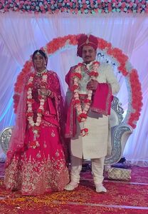 Abhishek and Aastha Marriage. Rajasthan. January 2023.