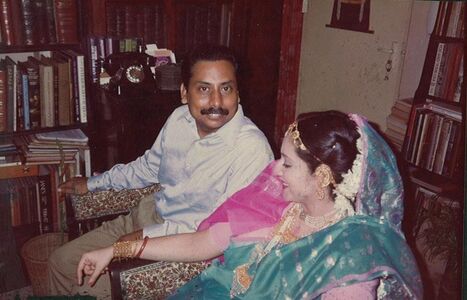 First Marriage Anniversary. May 1994.