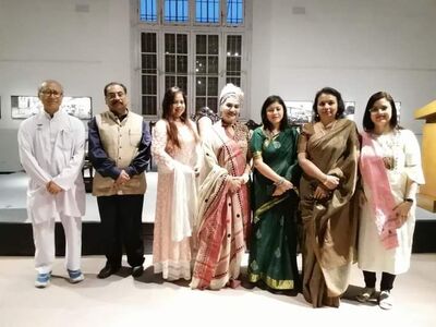 Indian Museum. Opening of Exhibition of Consulate of France. April, 2023.