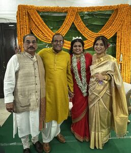 Marriage Ceremony of Sujana, daughter of Supriya and Joy Mukherjee. December 2023.