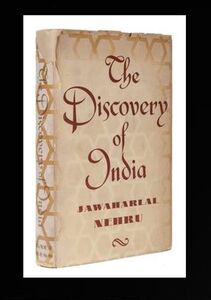 The Discovery of India Second Edition. Publisher Signet Press Calcutta. Cover by Satyajit Ray