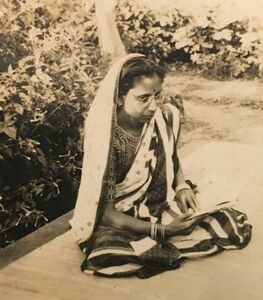 My mother Karuna.