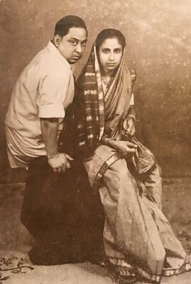 My parents, Nirmal Chandra and Karuna Kumar