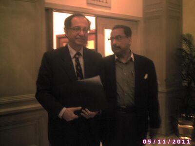 Dr. Kaushik Basu, Chief Economic Advisor, Ministry of Finance, Government of India. November 2011.