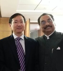 Ma Zhanwu, Consulate General of the People's Republic of China in Kolkata . April 2018.