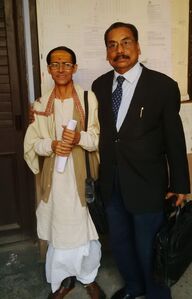 Pandit S. Bhattacharyya. Sanskrit Professor. November 2017.