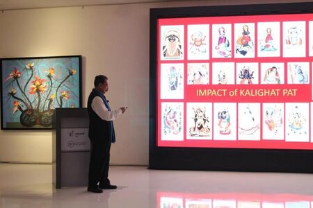 Kalighat Paintings | Presentation dated 6th July, 2019 -  Making the Presentation