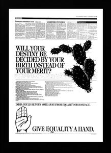 Congress. Election Campaign — Give Equality a Hand | Rediffusion | Aloke Kumar