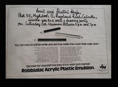 Jenson & Nicholson  — Robiallac Acrylic Emulsion | Rediffusion | Aloke Kumar