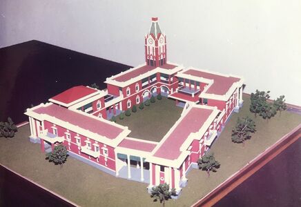 Model of the Urban Area designed like Tagore’s Ancestral Home with Thakur Dalan