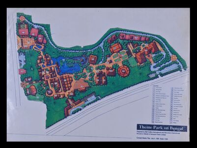 Theme Park on Bengal. First Plan by Belt Collins