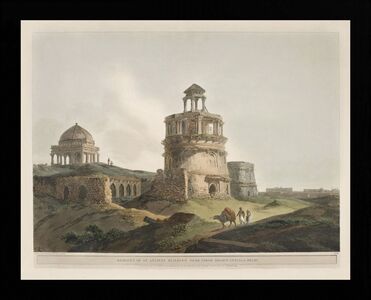 Remains of an Ancient Building near Firoz Shahs Cotilla, Delhi. 1795