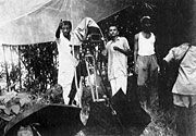 Bansi Chandragupta with Satyajit Ray