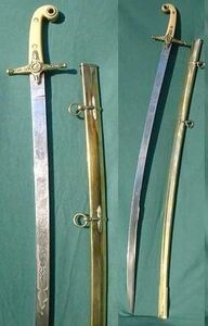 1831 British General Officers Ivory Hilted Scimitar
